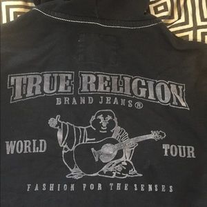 True Religion Buddha Zip up Hoodie